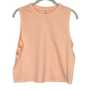 Outdoor Voices Peach Muscle Tank Top